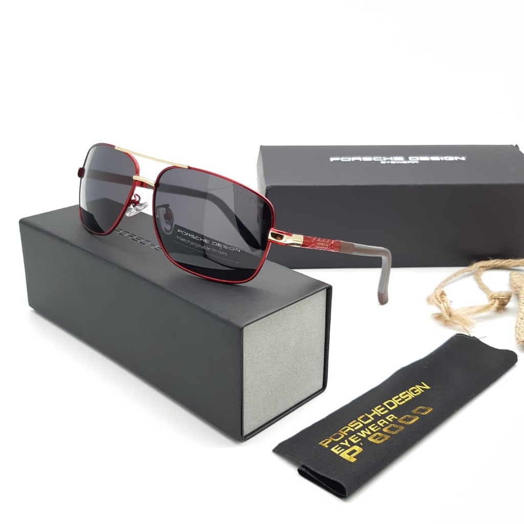 Kacamata Hitam Pria - Kacamata Pria - Kacamata Porsche Design P8724 Bisa COD