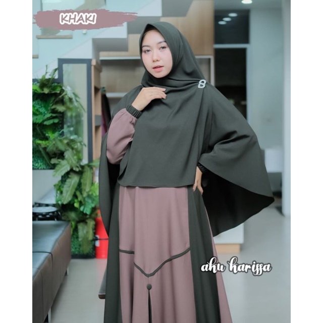 GAMIS Aku KARISSA MAYZA Gamis Set Khimar/Gamis Busui Ori Aku Karissa/MAYZA Set Aku Karissa