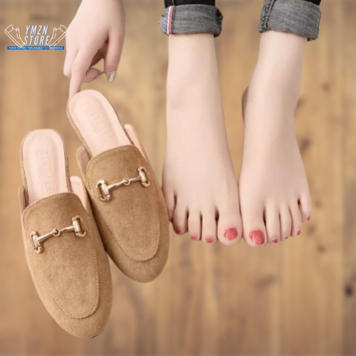 Sepatu Spatu Sapatu Sendal Sendak Sandak Sandal Selop Slop Fashion Flat Shoes Flatshoes Pantofel Sli