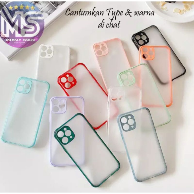 Case casing softcase hardcase bumper case choice polos pelindung bumper casing hp Vivo