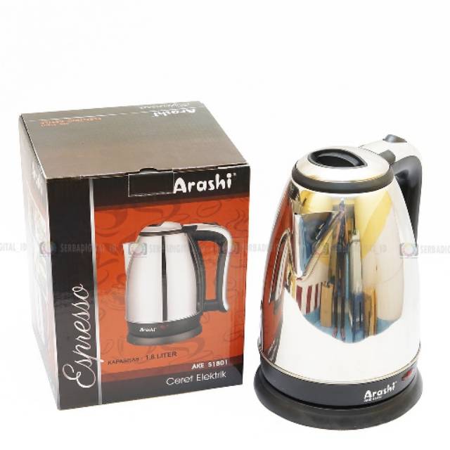 Teko Listrik Arashi 1.8L