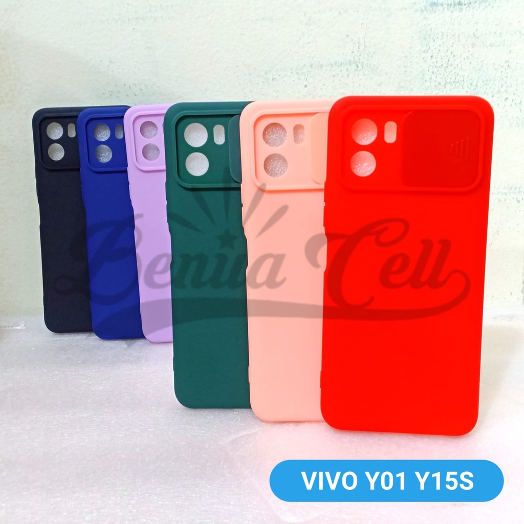 SOFTCASE VIVO Y15S - CASE SLIDE CAMERA VIVO Y15S