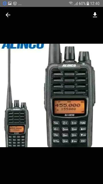 Ht alinco dj vx50 dual band