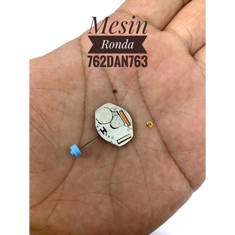 Mesin jam tangan ronda atau harly original 762 atau 763