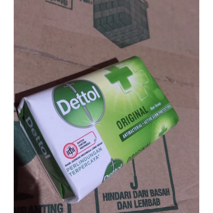 Dettol sabun mandi batang 60gr Original