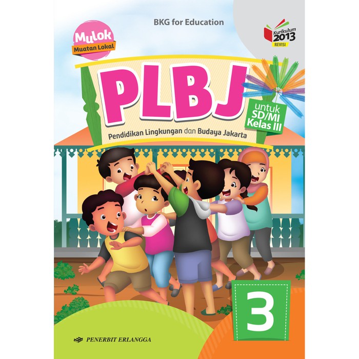 0023060030 - BUKU ERLANGGA (ORIGINAL) PLBJ SD KELAS 3 K13N