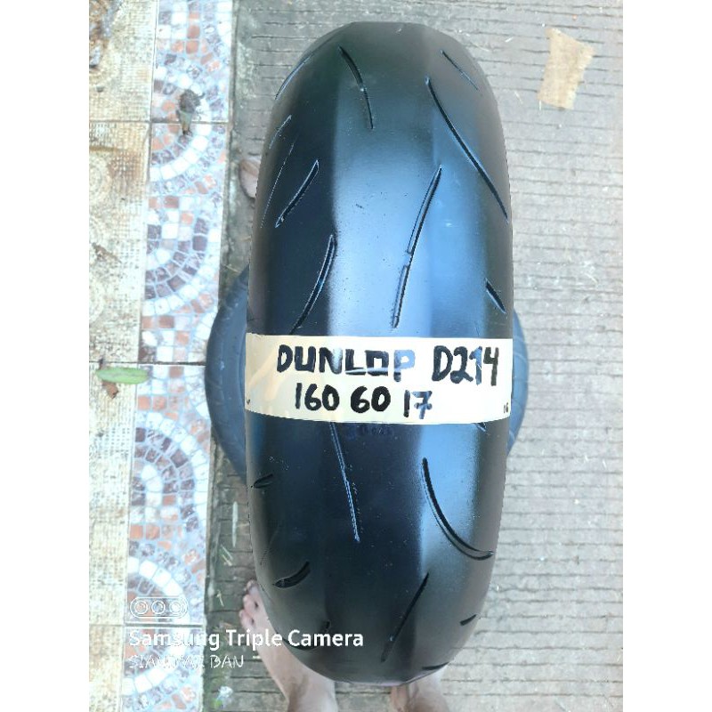 BAN DUNLOP SPORTMAX D214 160 60 17 NOT MICHELIN PILOT BATTLAX PIRELLI DIABLO METZELER