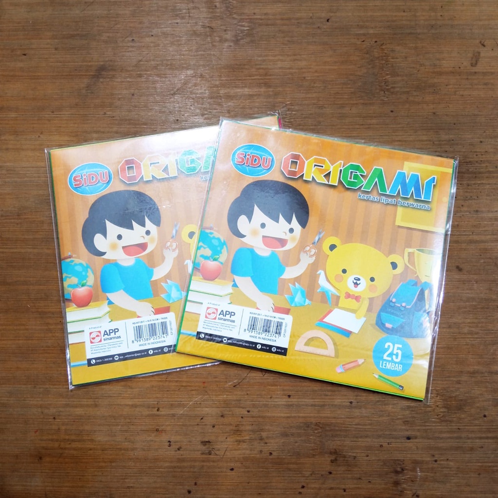 

KERTAS LIPAT SIDU / ORIGAMI SIDU ISI 25 LEMBAR