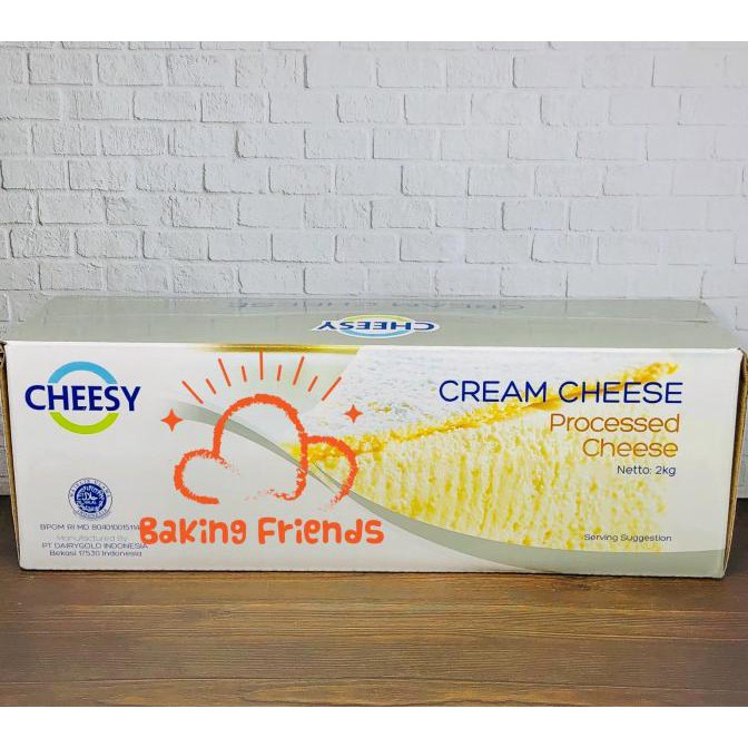 

Cheesy Cream Cheese 2Kg/ Krim Keju Cheesy Dirgaproject