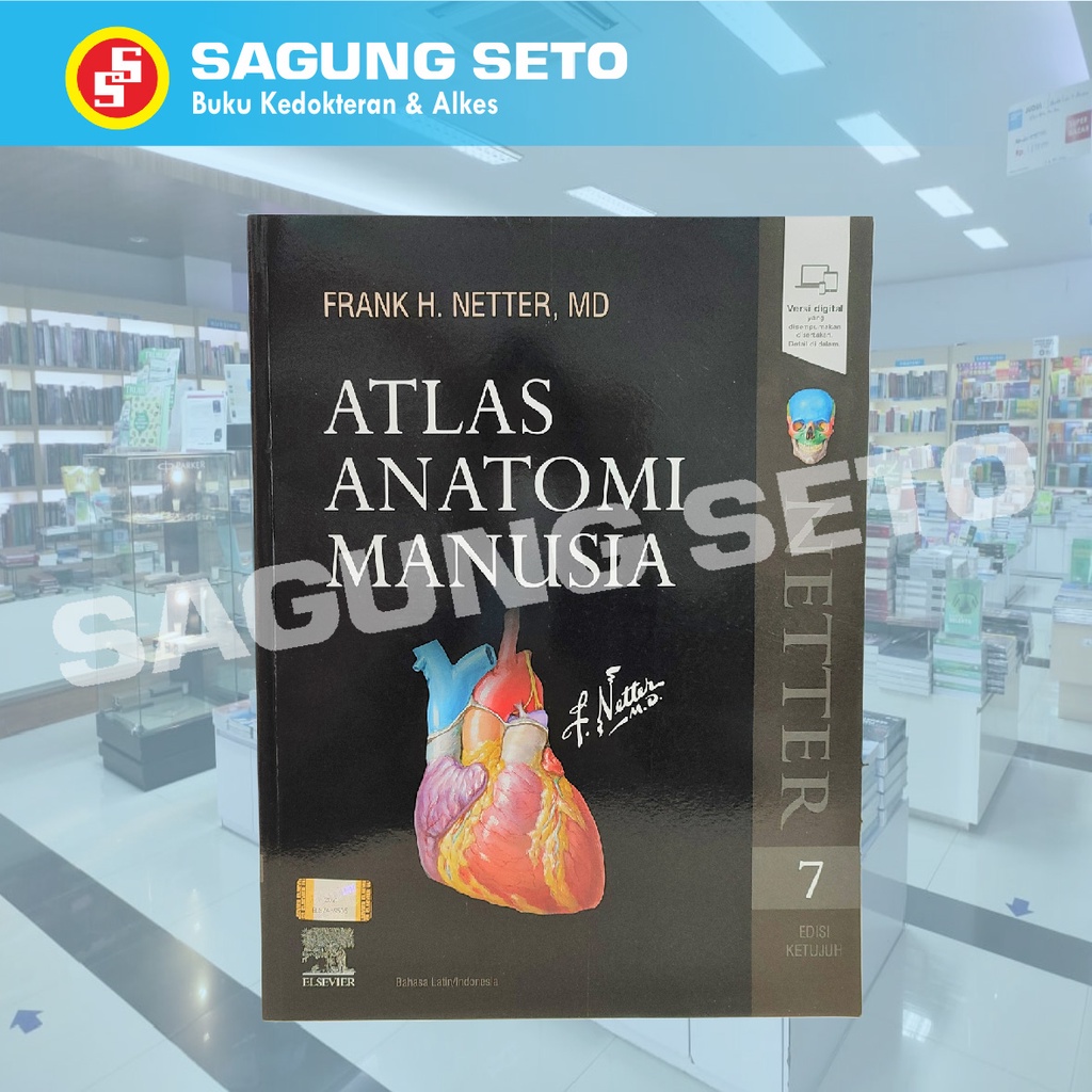 Jual ATLAS ANATOMI MANUSIA ED7 NETTER | Shopee Indonesia