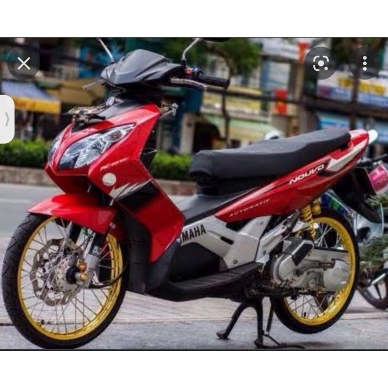 stoplamp running Nouvo z 10 mode otomatis PNP berikut fitting lampu