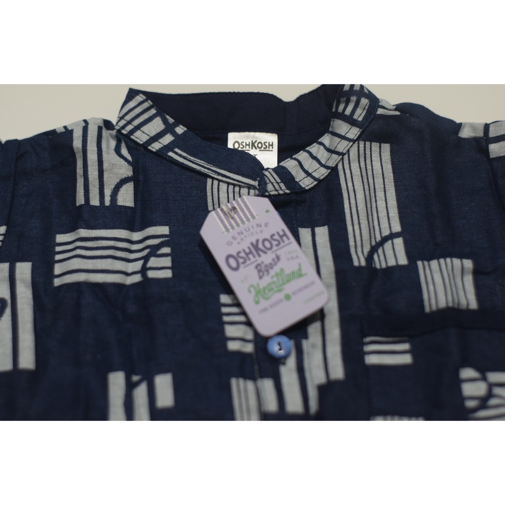 COD TERLARIS KEMEJA ANAK KOKO MOTIF NAVY KOTAK 1-4 TAHUN-1
