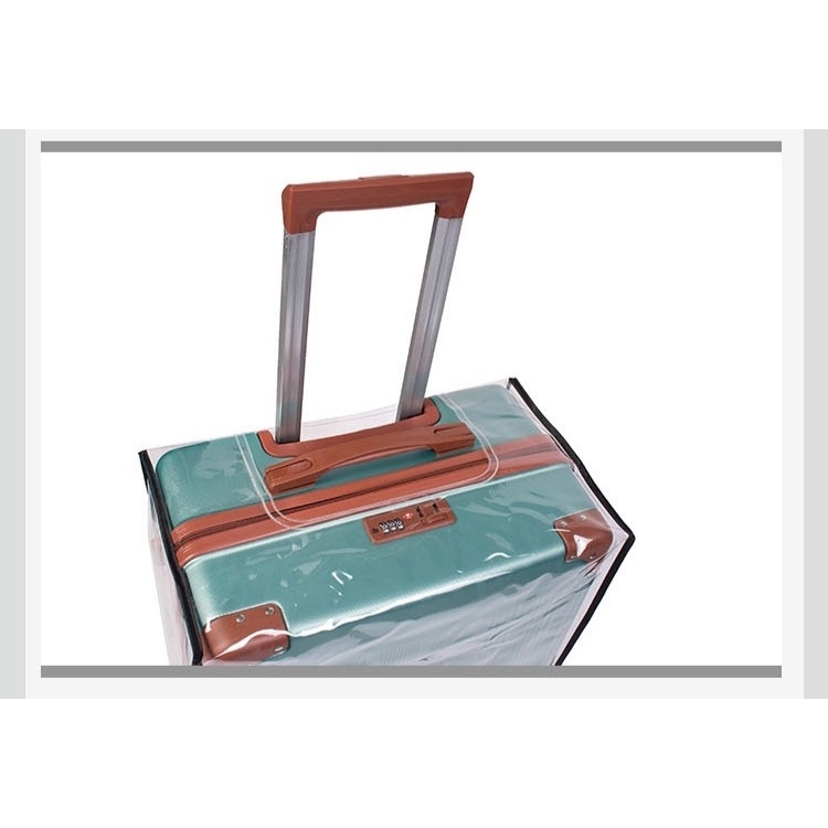 sarung koper transparan plastik mika 20 22 24 26 28 inch luggage cover