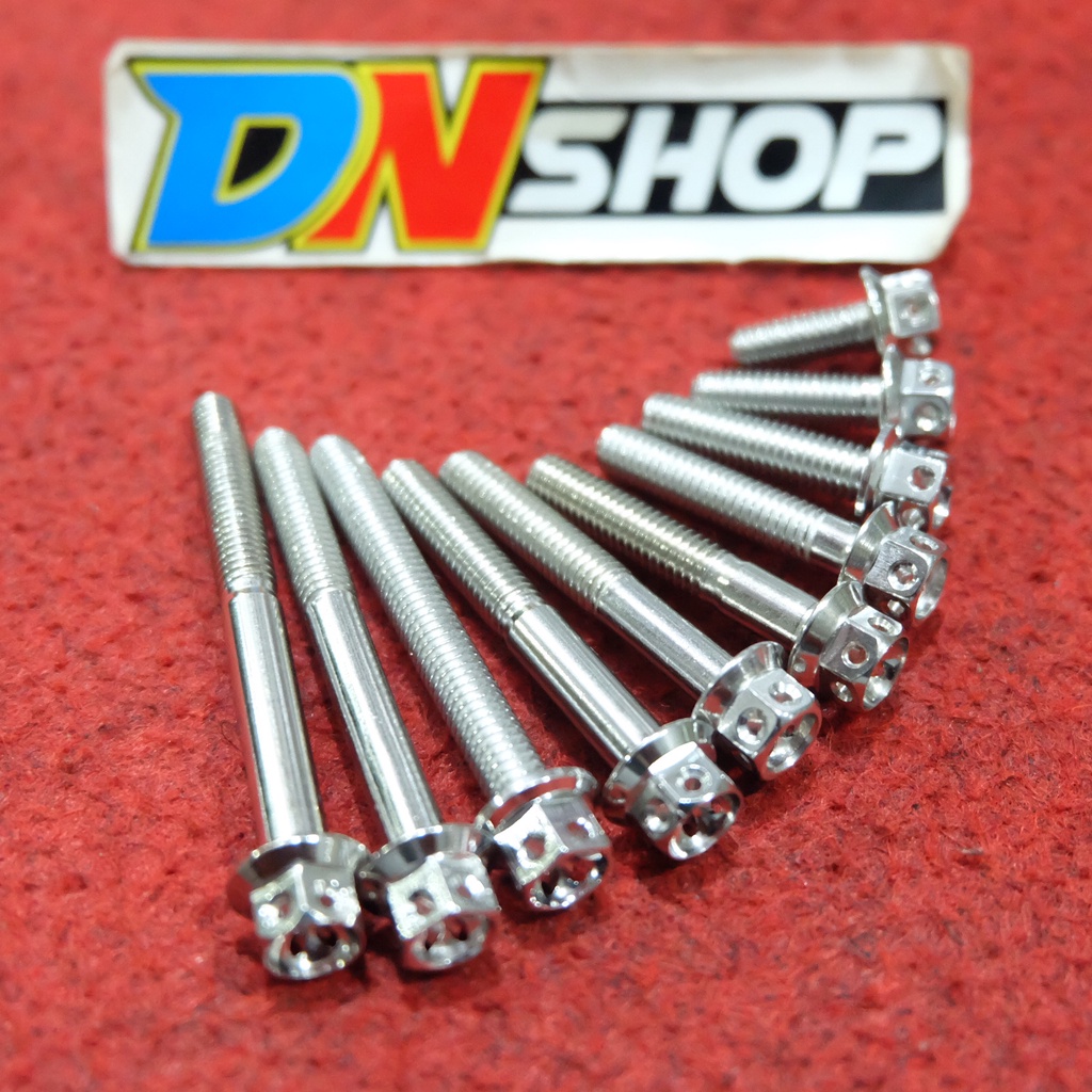 Probolt stainless flower M6x30 drat 10