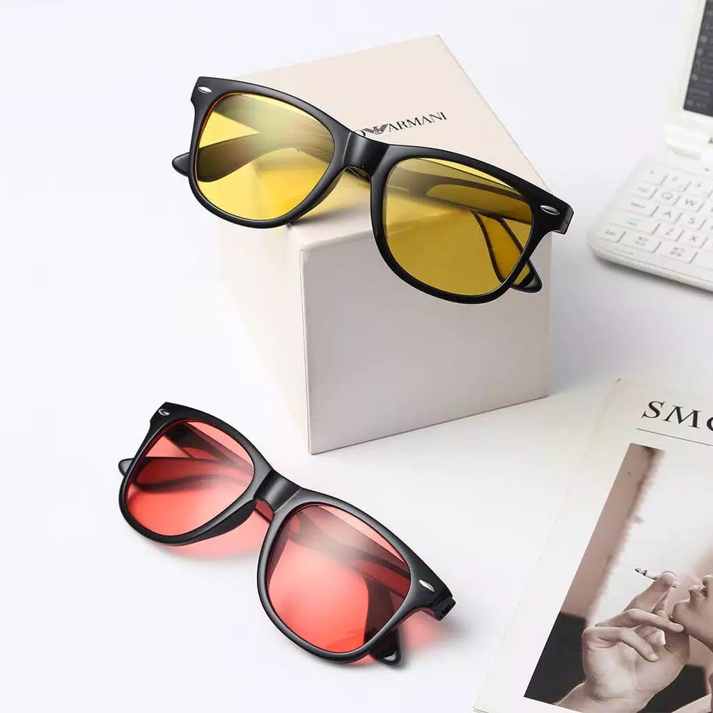kacamata sunglasses wanita Anti UV Kacamata Hitam