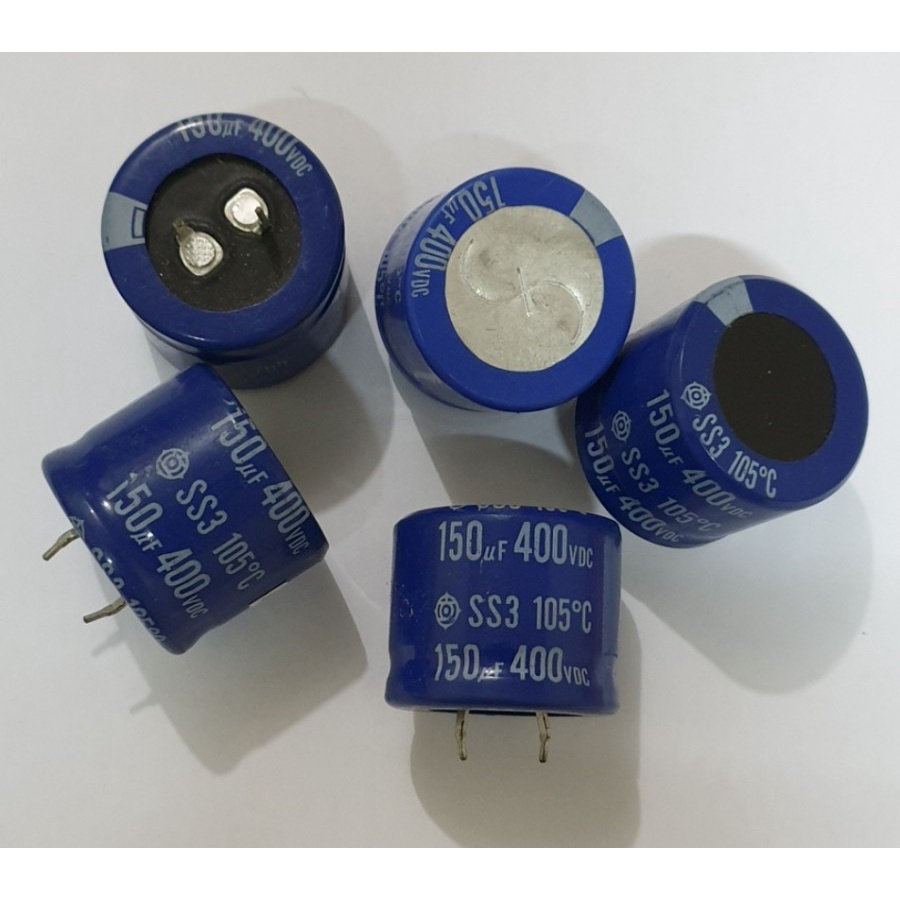 Kapasitor Elko 400v - 100uF 100u 150uF 180uF 270uF 560uF Elco Samwha