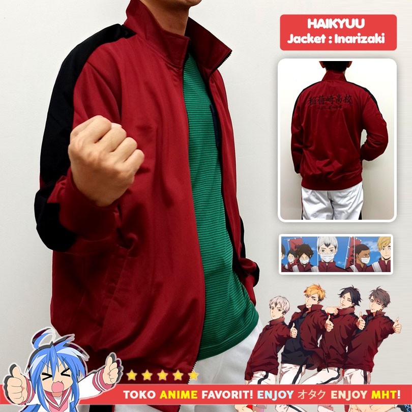 Jaket Anime Haikyuu Inarizaki Atsumu Osamu Miya