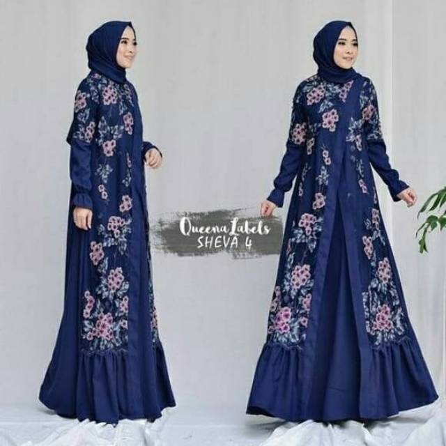 Set Gamis Pesta Sheva 4 By Queenalabels Shopee Indonesia