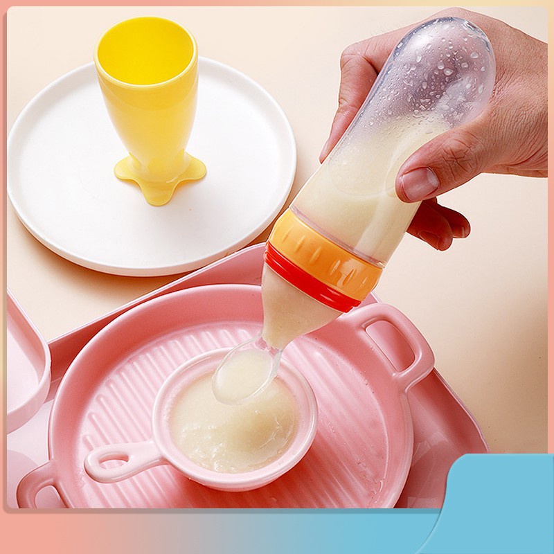 Baby Safe Bottle Spoon Botol Sendok Bayi Babysafe_Qurnia Babyshop BOTOL SENDOK MPASI