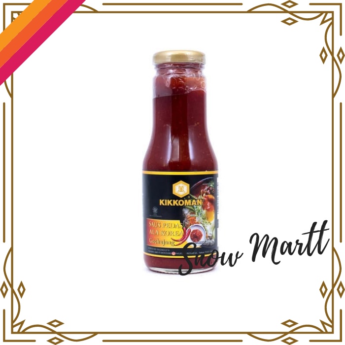 

Kikkoman Gochujang Sauce / Saus Pedas Ala Korea 300gr
