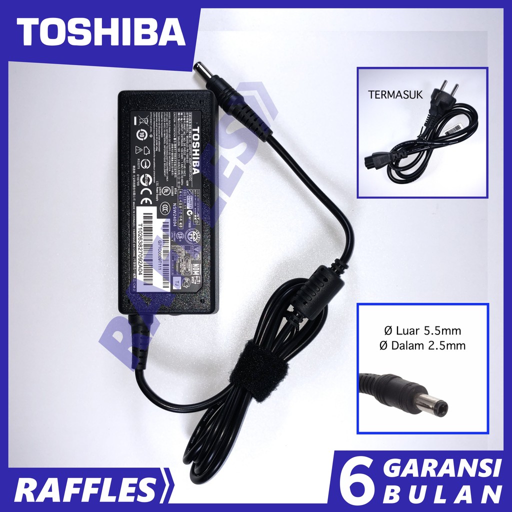 Adaptor Charger Toshiba Tecra W100 A40 A40-C A40-D A50-E C50 C50-B