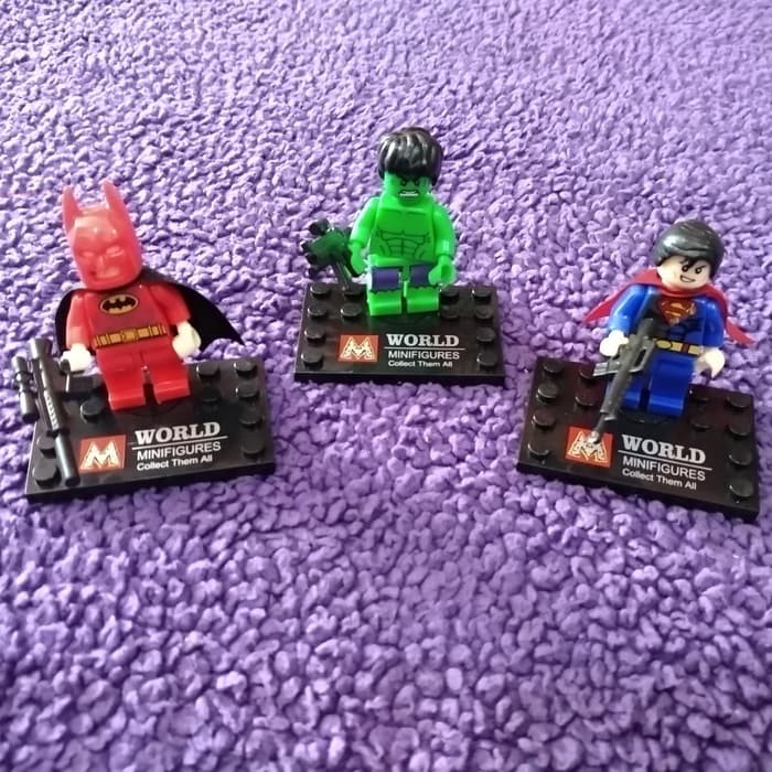 GSB=-169 MINI FIGURES II SUPERHERO BRICKS - LEGO KW AVENGERS DAN