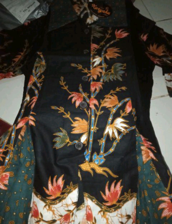 Blus Atasan Batik Blous Atasan Kople Atasan Batik Blus