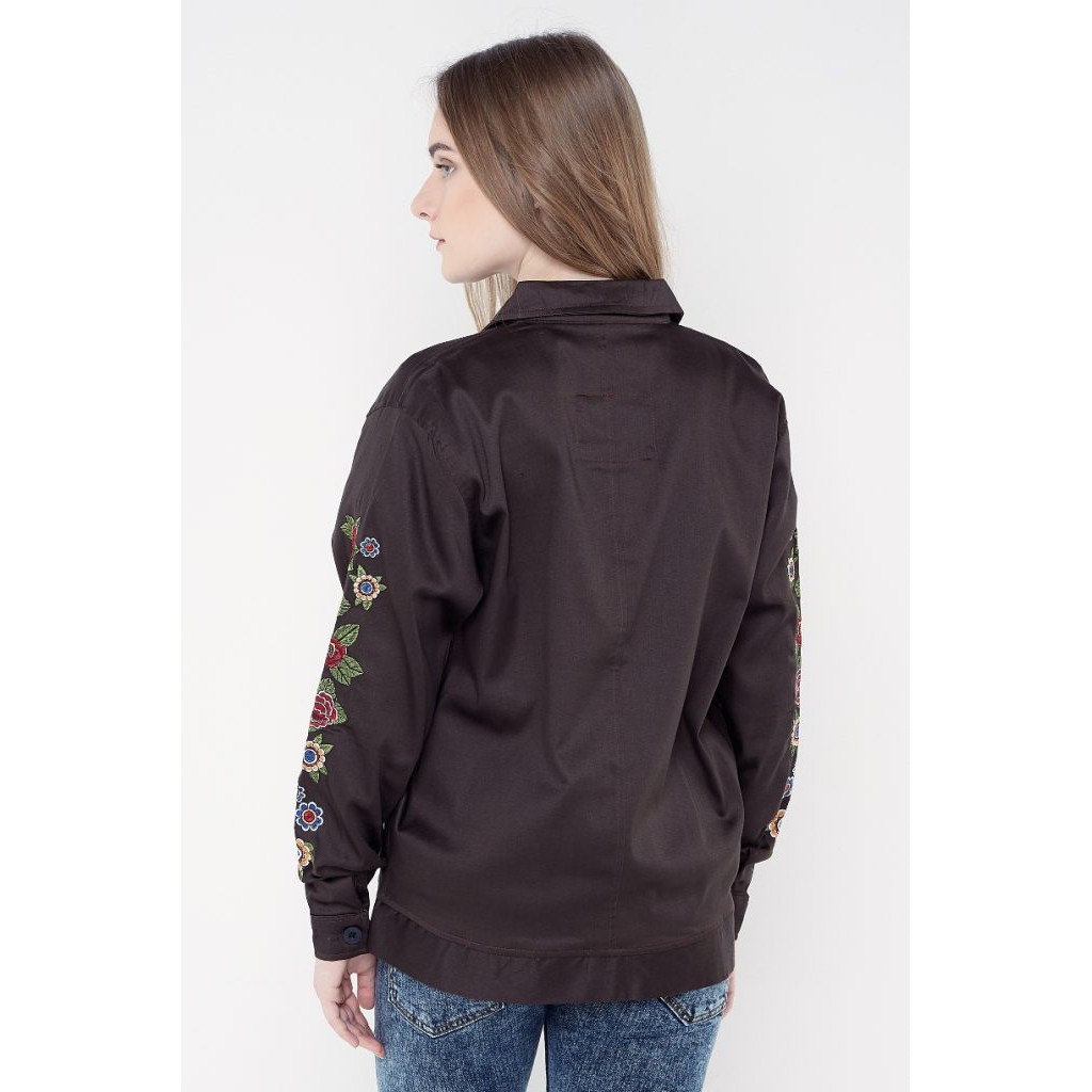 

Erigo Parka Floral Ibanesi Dark Brown