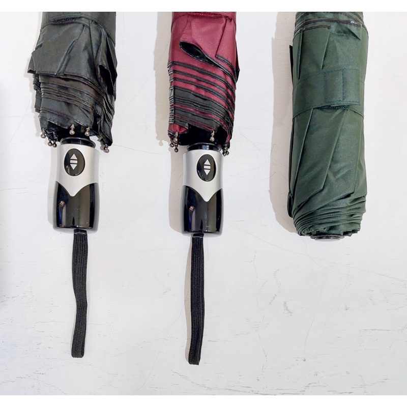 Obral Murah Payung Lipat 3 Automatis pencet Buka Tutup bahan katun