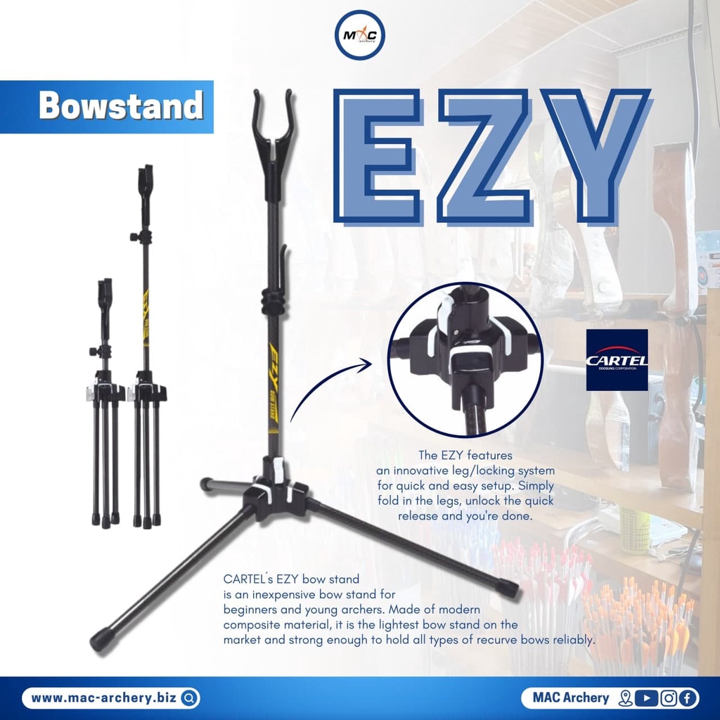 Bow stand Cartel Ezy Bowstand cagrak busur panah standar bow
