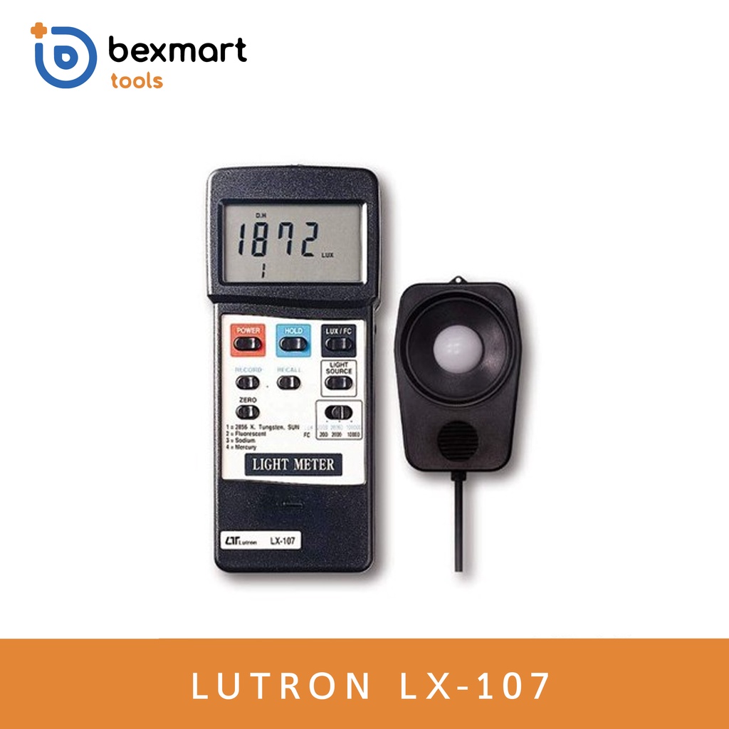 LUTRON LX-107 Light Meter/LX107/LX 107