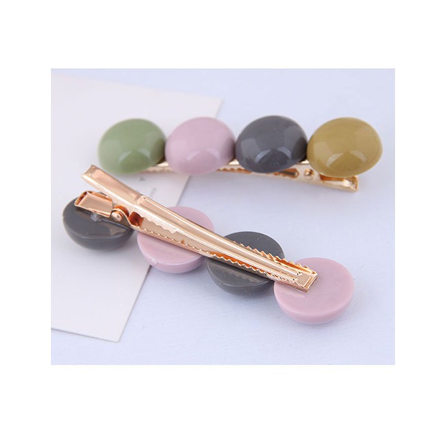 LRC Jepit Rambut Fashion Candy Color Hair Clip A5805X