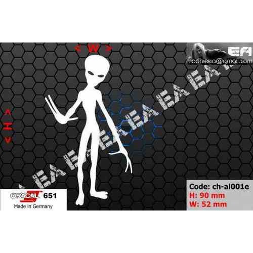 ea cutting sticker / decal Code: ch-al001e ( alien )