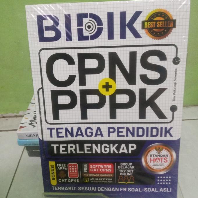 

cod BUKU BEST SELLER BIDIK CPNS+ PPPK TENAGA PENDIDIK TERLENGKAP laris
