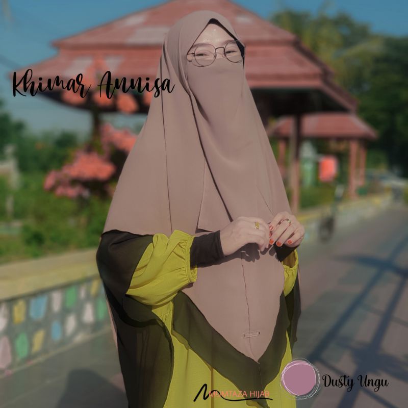 KHIMAR ANNISA BOLAK BALIK FREE CADAR BOLAK BALIK