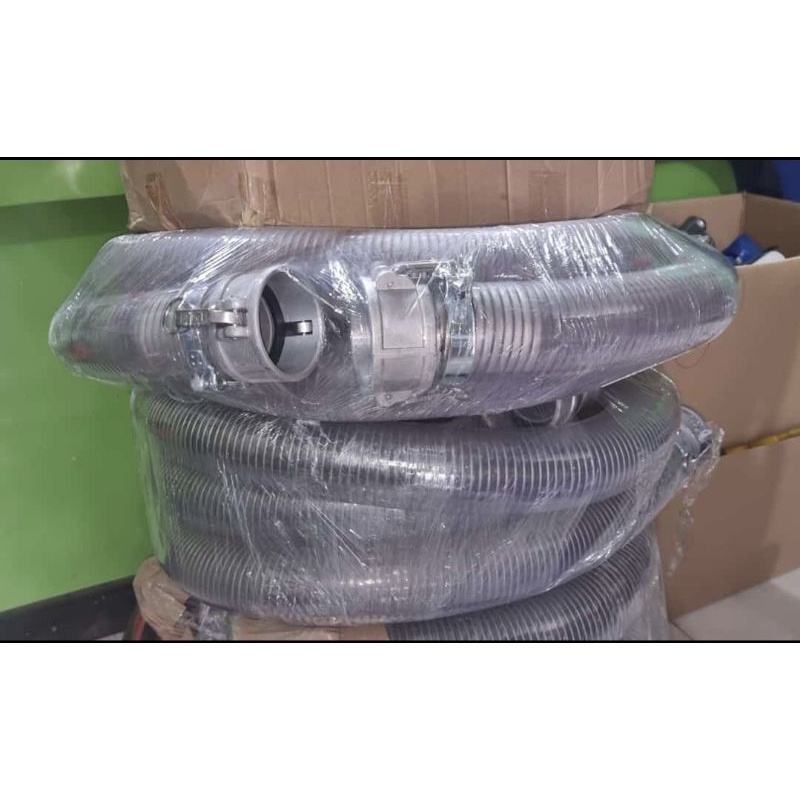 Selang Bongkar 4 inch x 3 meter spiral selang bening