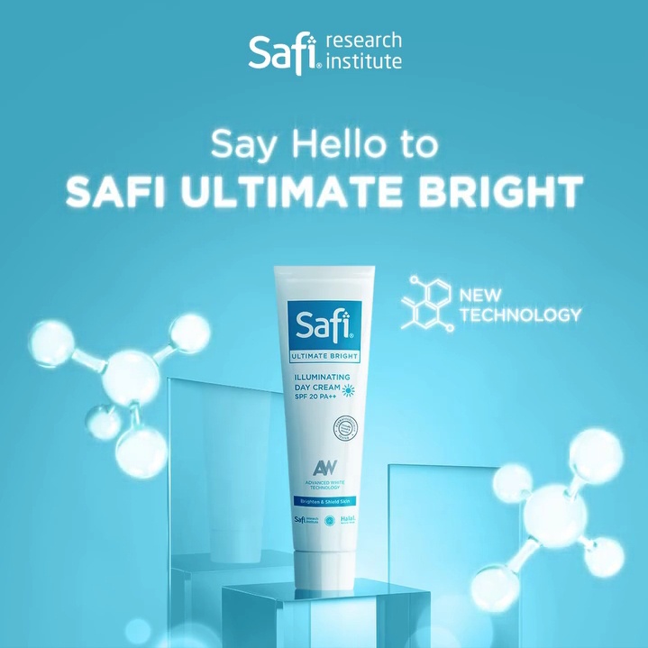 [GROSIR] SAFI ILLUMINATING DAY CREAM 20 PA++ 18.5 gram