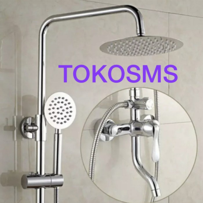 new Shower coloumn bathub set kran shower tiang set model toto wasser