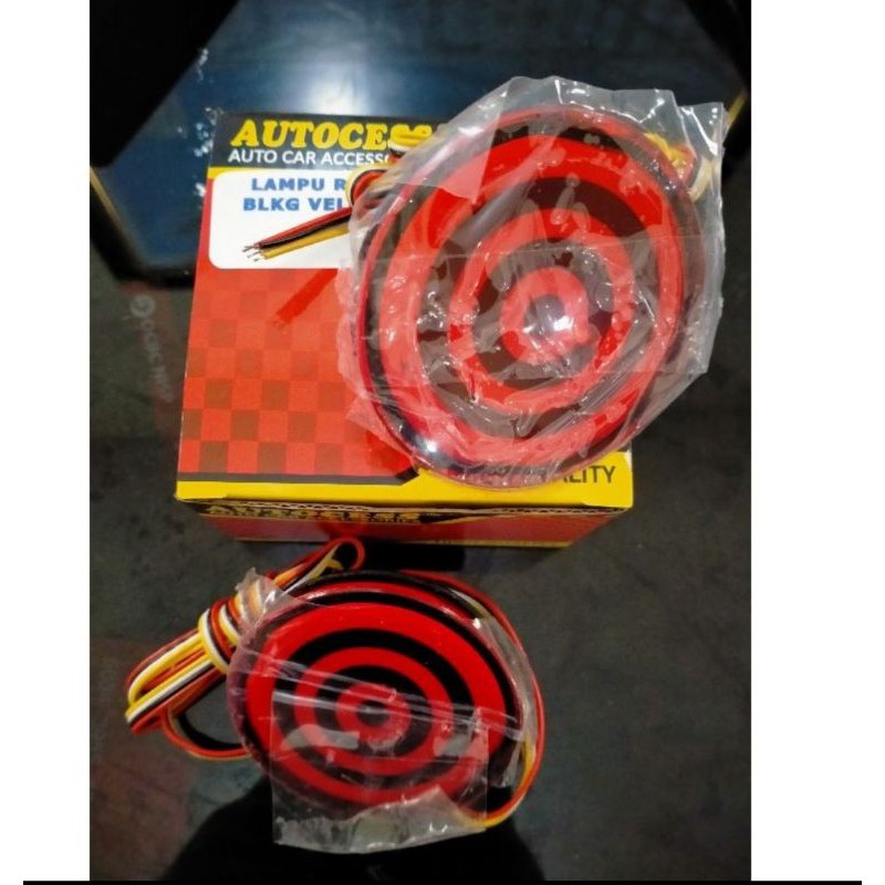 Lampu led reflektor bemper avanza veloz model rinegan