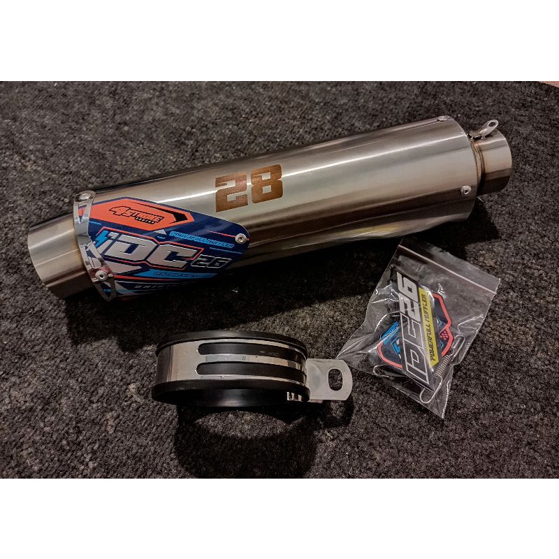 slincer silincer knalpot standar racing SCORPIO Z VERZA MEGAPRO R15 V3 VIXION CB 150R CBR inlet 50 o