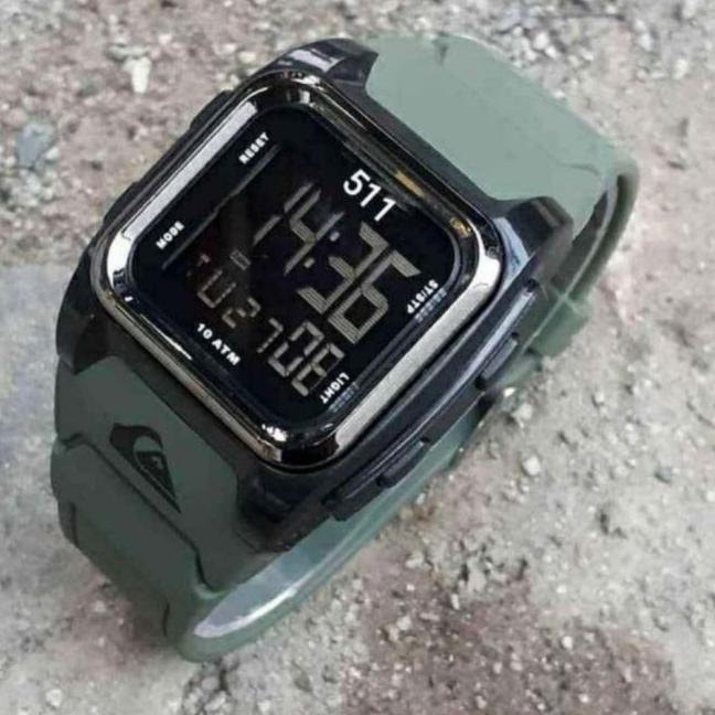 ← Jam tangan Quiksilver 511 persegi kotak tali rubber ☄