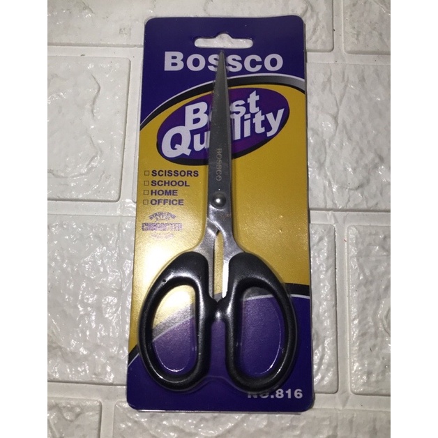 

Gunting Bossco Sedang Steinless Steil (1 pcs)