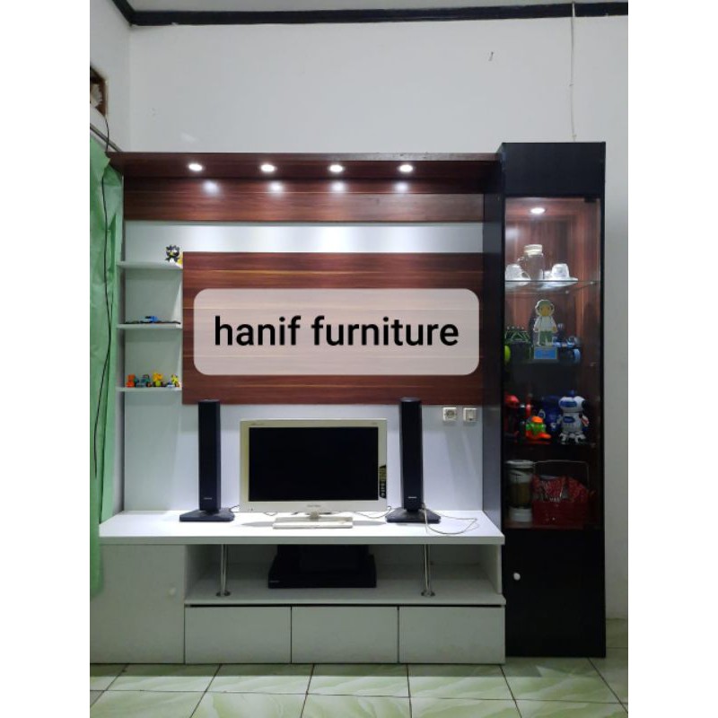 Backdrop TV / Partisi Ruangan Minimalis Ukuran Custom (harga tertera adalah harga permeter)