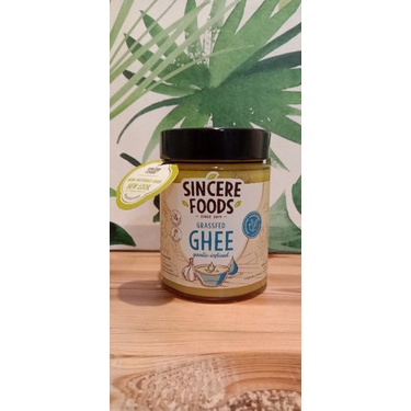 

Grassfed Ghee Butter Garlic Minyak Samin Sincere Foods