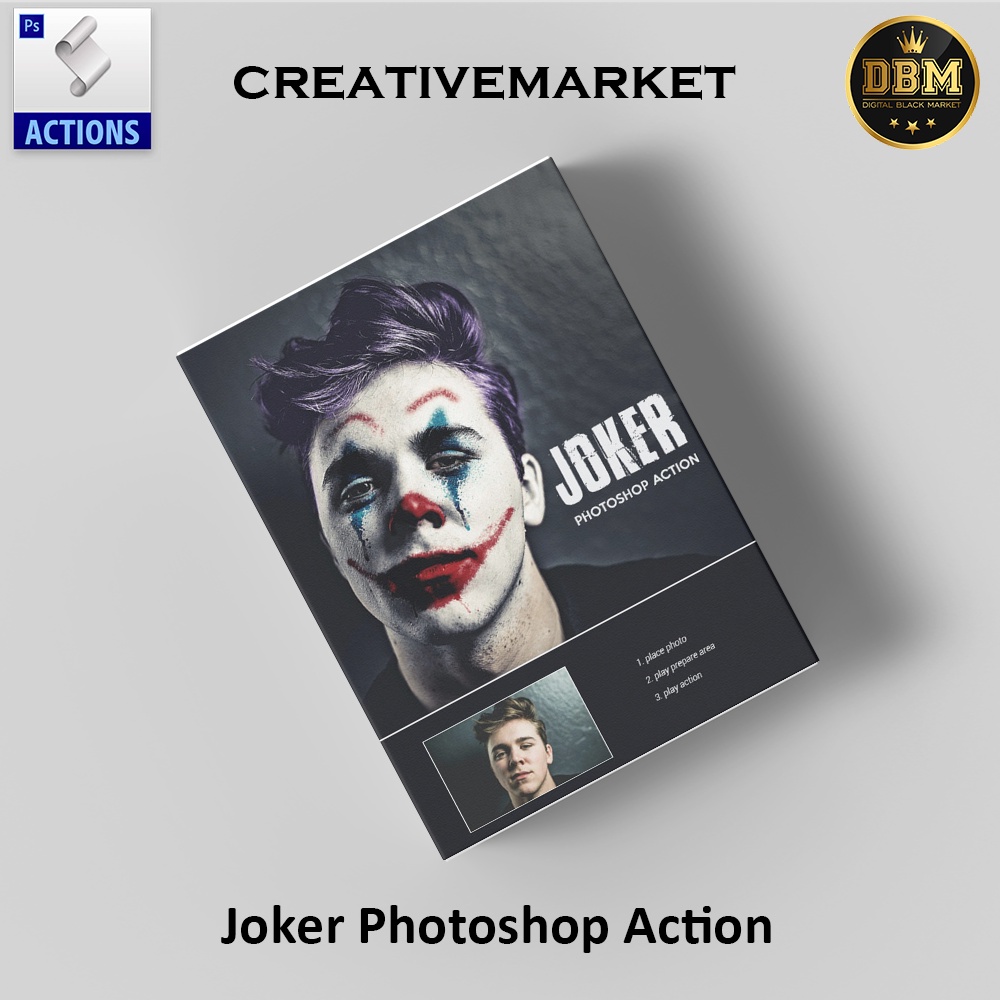 Joker Photoshop Action