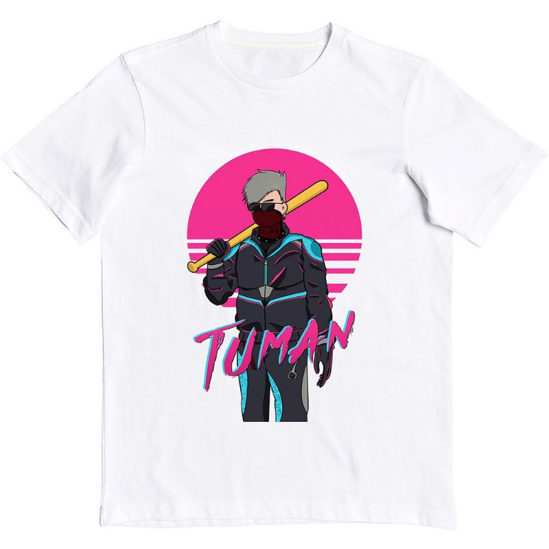 KAOS BAJU TUMAN X RIZALMUK "FREE FIRE" | KAOS GAMERS TUMAN VIRAL FREE FIRE | T-SHIRT BAJU FREE FIRE