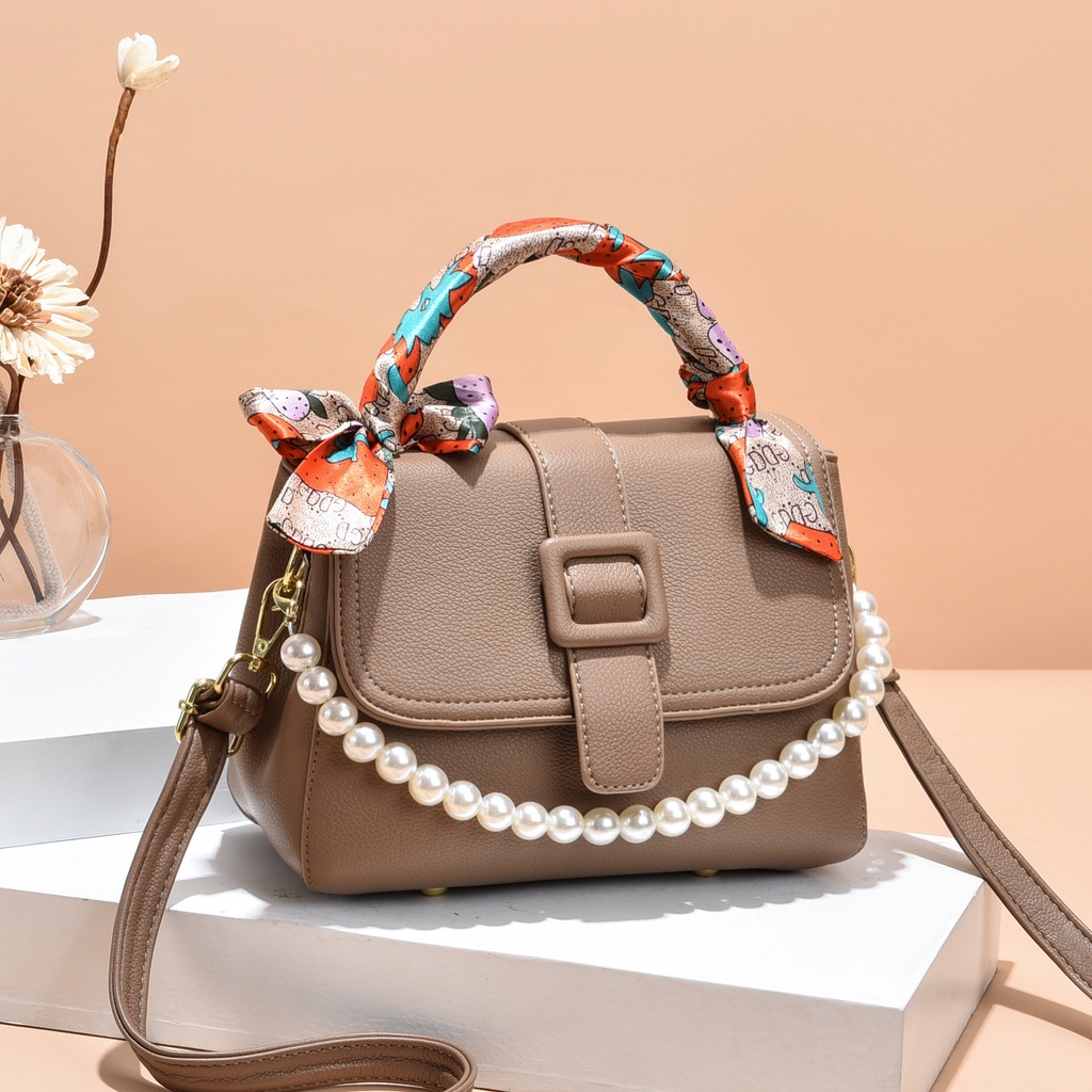 TAS WANITA IMPORT HANDBAG CIRCLE PEARL OIKO | TAS IBU IBU | TAS KONDANGAN | TAS KANTOR