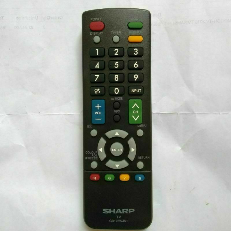 Remote Remot tv sharp original aquos lcd led original