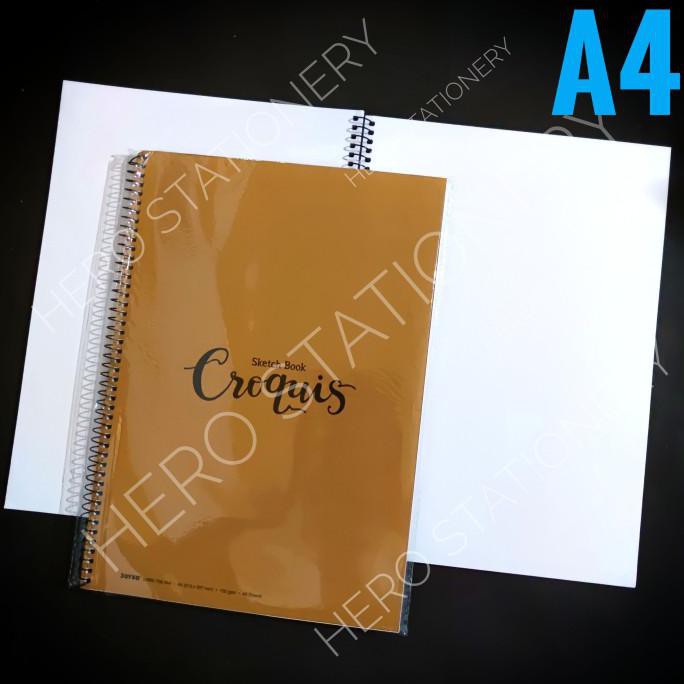 

Aman Sketch Book Buku Sketsa Gambar Lukis Joyko A4 40 Lembar Skbk-706-3A4 Berkualitas