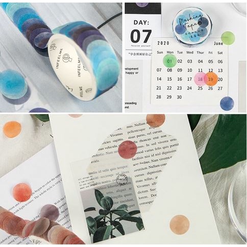 INFEELME Dot Sticker Tape (100pcs)